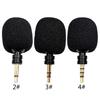 Portable Mini Microphone 3.5mm Aux Mono / Stereo / 4 Pole Flexural Bendable