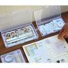Multifunctional Storage Organizers Sticker Holders Sorting Box Sticker Storage Box Small Plastic Storage Container