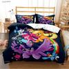 My Little Pony Cartone Animato Copripiumino per Tutte le Stagioni Piumone Set Biancheria da Letto Coperta Trapuntata Morbida e Federe Singolo/Matrimoniale/Queen/King