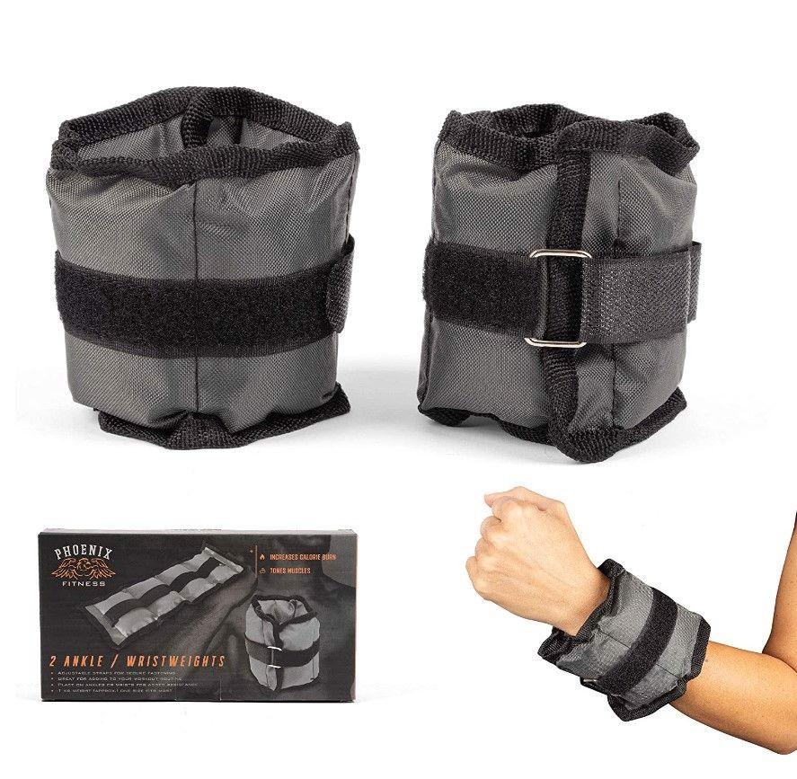 Obciążniki Na Kostki Nadgarstki Do Ćwiczeń Fitness Rzepy Ciężarki 2X0,5Kg