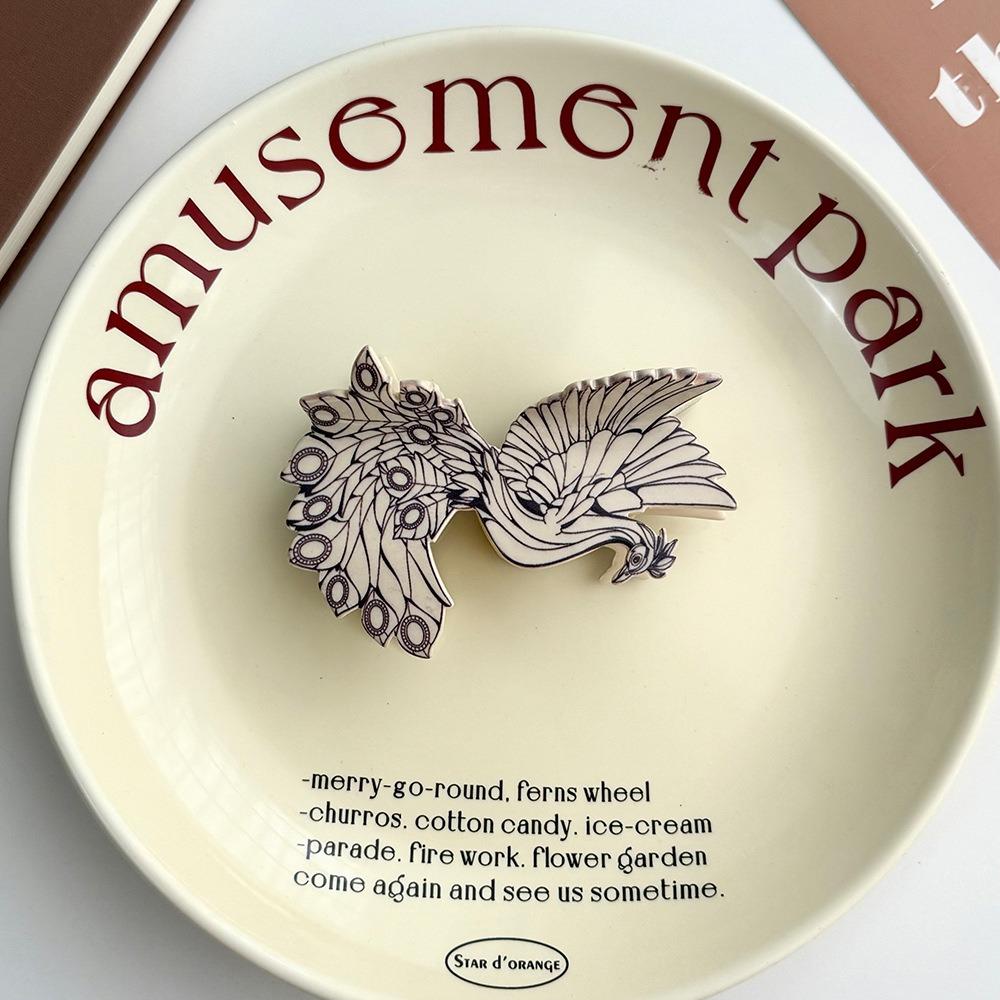 

Grasp Bird Hair Clip Cute Cartoon Animal Shark Clip Personalized Acetic Acid Hair Claw Girls Style 3