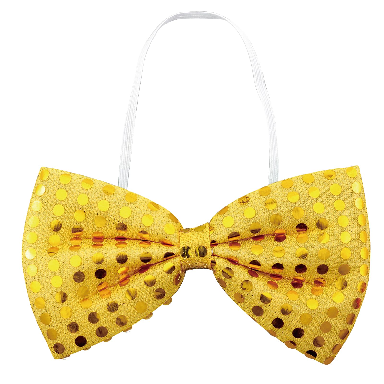 

Artec Glitter Bow Tie, Gold, Approx. 180 x 110 mm, Costume, Event, School Festival, Cultural Festival, 002299