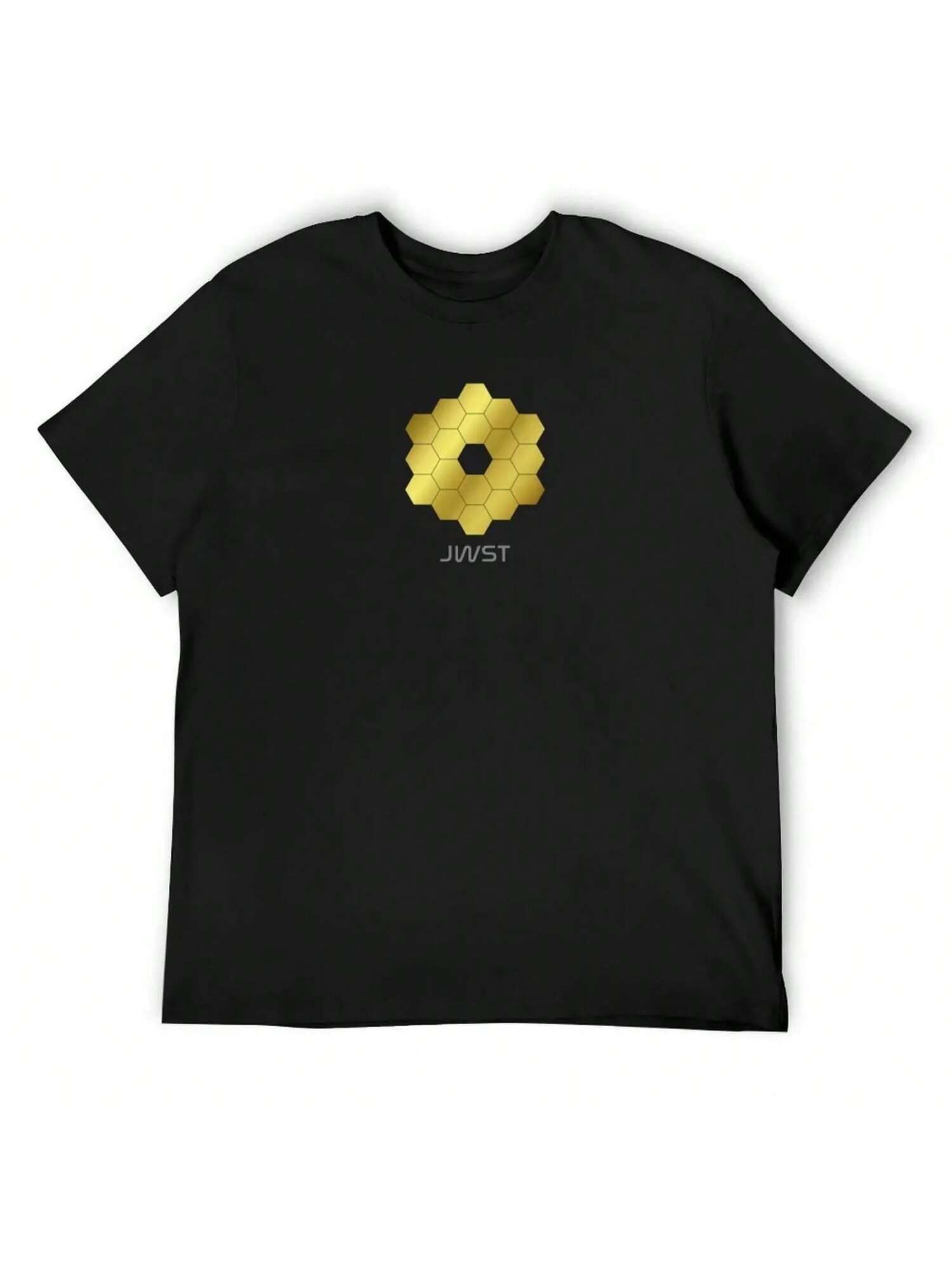 James Webb Space Telescope T-Shirt Aesthetic Clothes Hippie Clothes Funny Costumes Plain Black T Shirts unisex S разноцветный