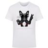 French Bulldog Like Champagne Funny Graphic T Shirts Cotton Short Sleeve T Shirt Summer Tees Tops New Shirts And TShirts