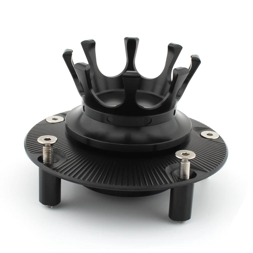 FoR Harley X350 X 350 Flat Tracker 2023- Motorcycle CNC Aluminum alloy King Crown Gas Oil Cap Fuel Tank Cover
