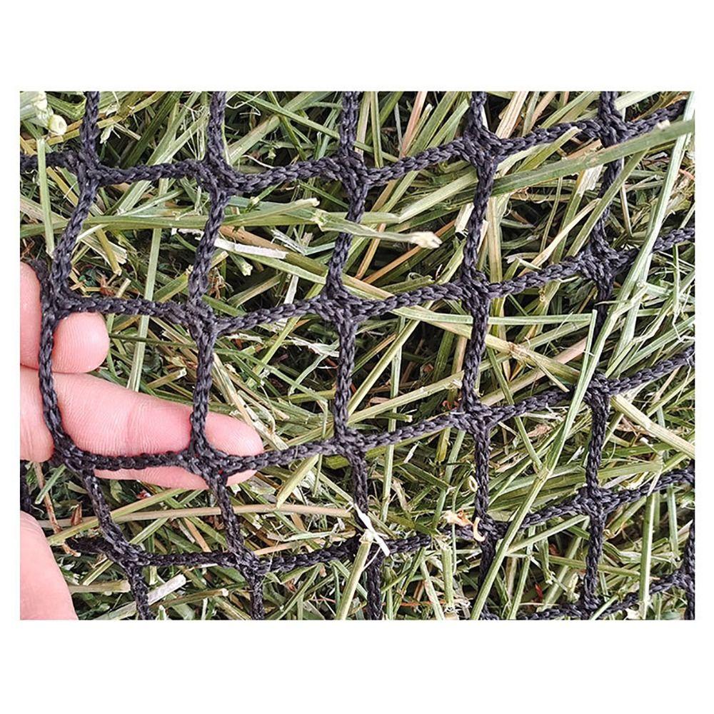1Pcs New Durable Slow Feed Hay Net Hanging Large Capacity Horse Hay Bag 80x90cm Hay Feeder Bag for Horses Goat Sheep