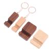 1 Pezzo Semplice Universale Portatile Legno Massello Supporti per Cellulare Portachiavi Supporto da Scrivania Holder Per Telefono Cellulare Accessori per la Casa