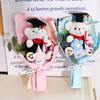 Graduation Season Graduation Flower Bouquet Celebrate Party Mini Bear Bouquet  Student