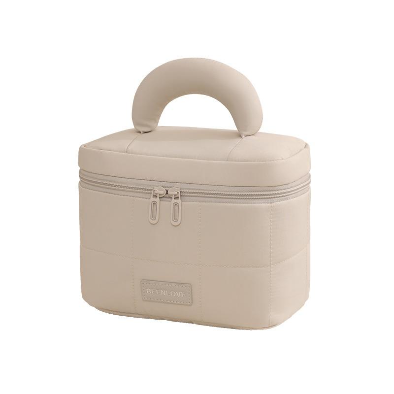 Large Capacity Candy Color Portable Handheld Cosmetic Bag