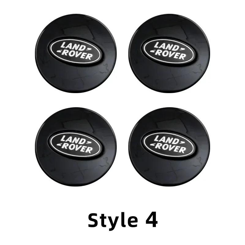 NEW 4pcs 62mm Car Wheel Center Cap Logo Hub Badge Rims Cover Land Rover Discovery 3 4 R4 LR2 Range Rover Evoque Sport Dander 2 3