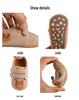 Trendy Corduroy Cartoon Baby Walker Shoes with Non-slip Soft Soles - Ideal Pre-walking Footwear (Style 2216)