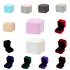 Velvet Ring Box, Small Portable Jewelry Gift Box, with Soft Lining Anti-Scratch Design, Ring Case for Wedding, Engagement, Proposal