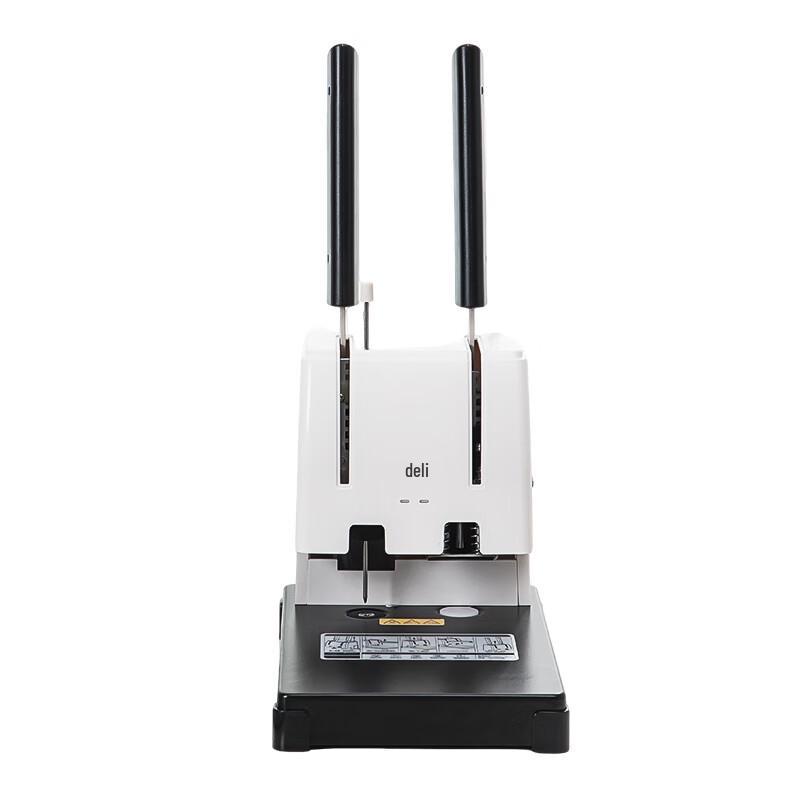 Deli GB341 Manual Financial Binding Machine CN plug (adapter included)