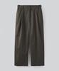 Pabeulega O'Clock One-Pleat Chino Pants (Dark Brown)