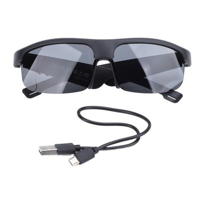Wireless Bluetooth 5.3 Sunglasses IP65 Waterproof UV Protection Music Call Support Long Battery Life
