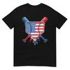 Baseball Drip Boys Ice Cream Patriotic American Flag TShirt