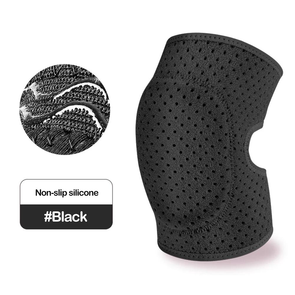 

1 пара для женщин и детей наколенники для танцев, йоги, тенниса, поддержка колена, спортивный тренажерный зал, наколенники, детские тренировки, мягкая губка, защита колена