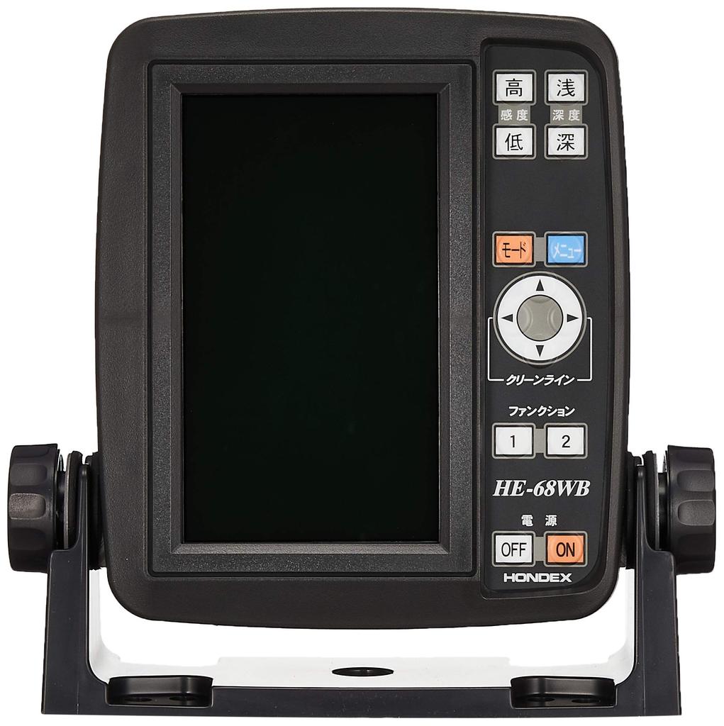 HONDEX Widescreen LCD Portable Fish Finder 5-inch HE-68WB