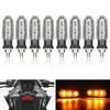 Motorcyle LED Turn Signal Light 12V Moto Amber Indicator Lamp For Yamaha FZ 1 YZF R3 R6 R1 MT 07 09 FZ6 Tracer 900 Tenere 700