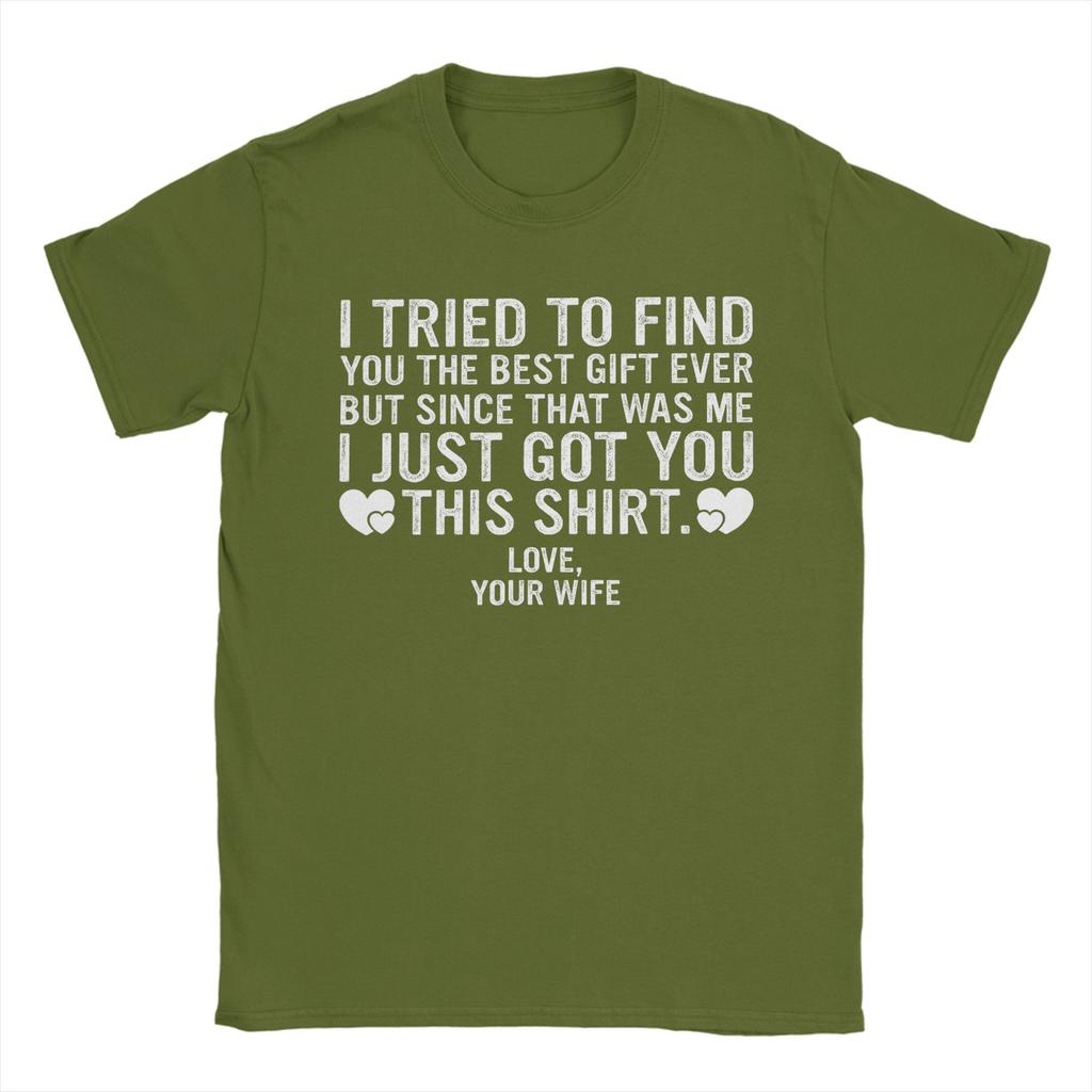 Streetwear T Shirt Funny Dad Joke Quote For Husband Father From Wife Cotton T Shirts Cool Tshirt for Unisexs Summer Top Tee