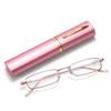 Men Pen Holder Reading Glasses Ultra Light Portable Presbyopic Eyewear Spring Frame High-definition Anti Blue Light Eyewear