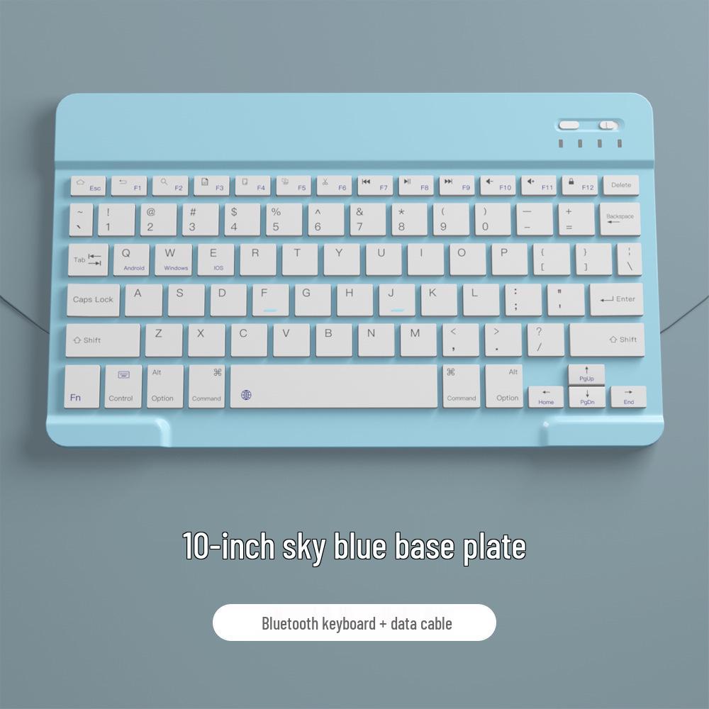 Wireless Bluetooth Keyboard & Silent Mouse Set for iPad/Apple/Huawei Devices
