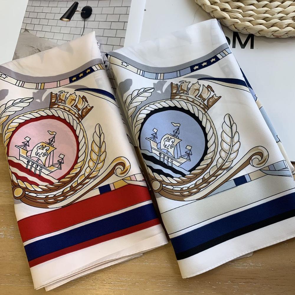 90 * 90 cm Vier Jahreszeiten verfügbar Neues großes quadratisches Handtuch-Stirnband Atmungsaktives schweißabsorbierendes Sonnenschutzmittel Einfacher Schal Professioneller Schal