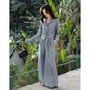 Demana Silky Pleated Acetate Two-Piece Set