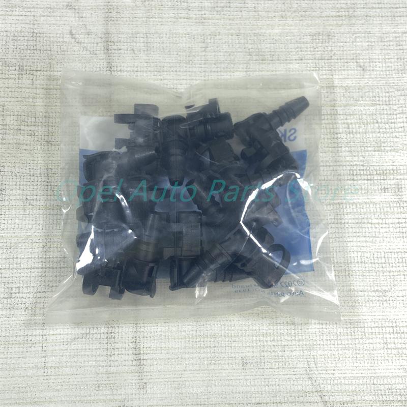 10PCS Throttle Valve Thermostat Body Heater Pipe Hose Connector 55354565 For Chevrolet Cruze Epica Sonic Opel Astra