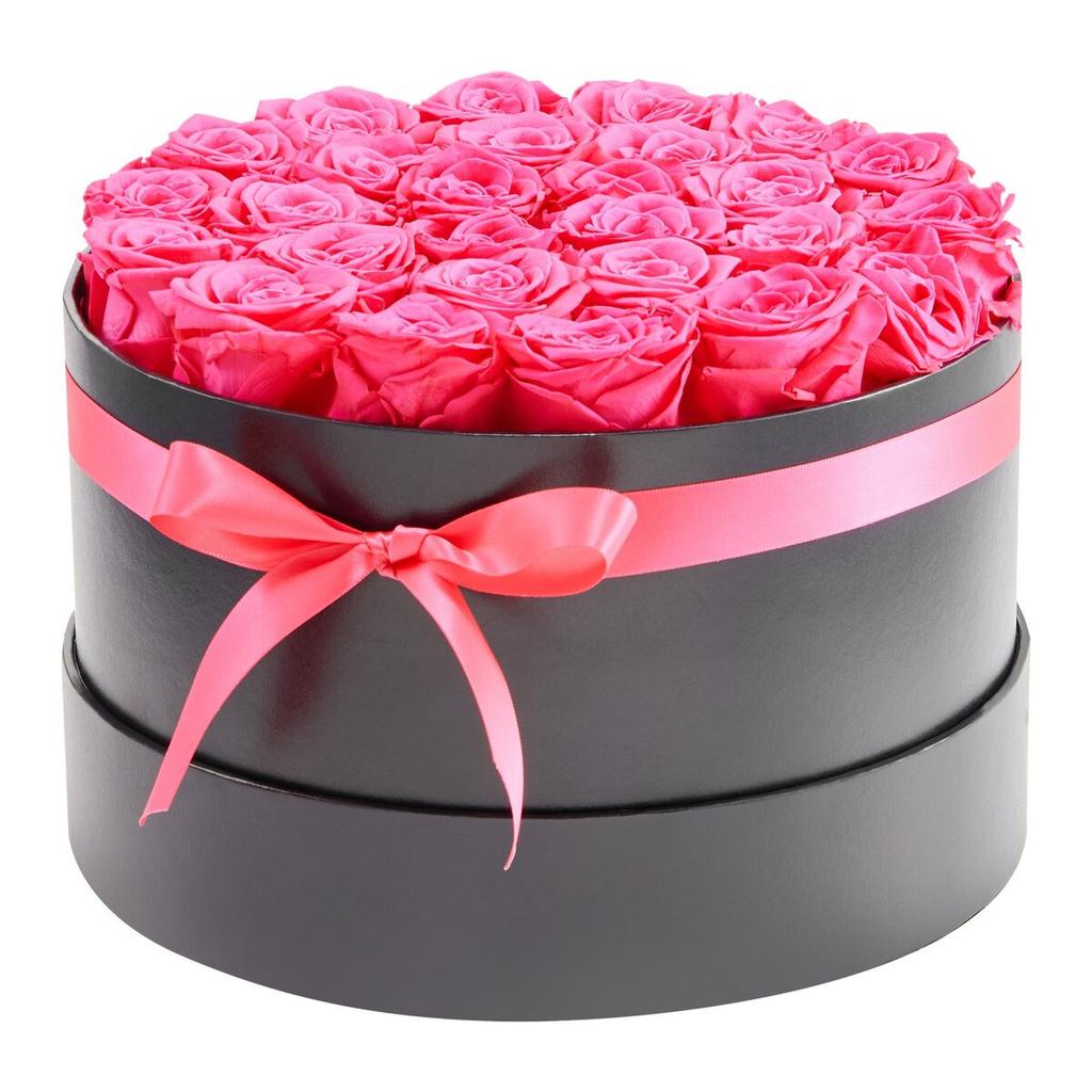 Forever Flowers, 27 Preserved Roses In a Box, Eternal Flowers Immortal Bouquet Birthday Present for Delivery Prime Women Her Wife Mothers,