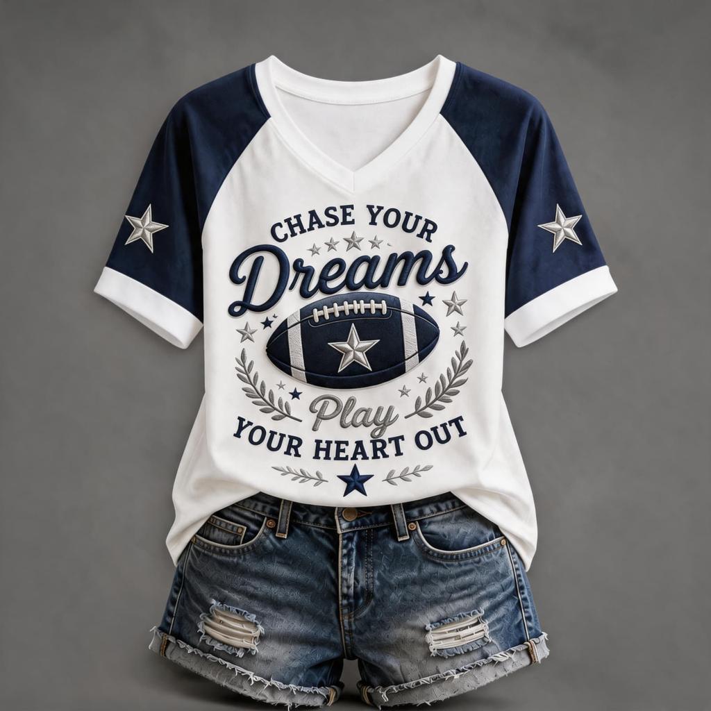 Women's Rugby Fan for Day Cheerleading Support and Wear