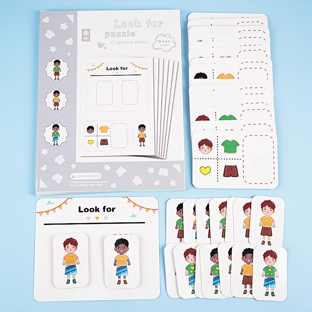 Find Matching Puzzle Toys, Development Puzzle Toys