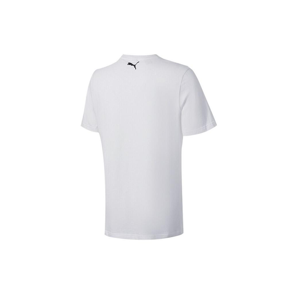 PUMA Team Graphic Tee 'White' Men's 532704-02