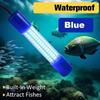 Portable Underwater Fishing Light 30W Submersible Boat Lamp Lures Finder Lamp  Salvage Operation