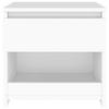 VidaXL Table de chevet Blanc 40x30x39 cm Aggloméré 803443