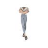 New Adidas Optime Sports Pants Women's Gray JJ2857
