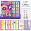 Montessori Toys Busy Book My First Quiet Book Paste Sticker Book Matching Game Early Learning Education Toys for Children