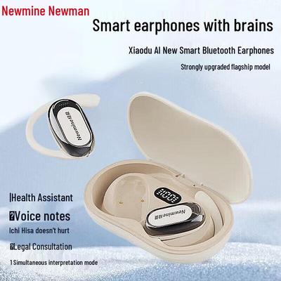 Newmine M16 AI Translation Ear Hook Bluetooth Headset