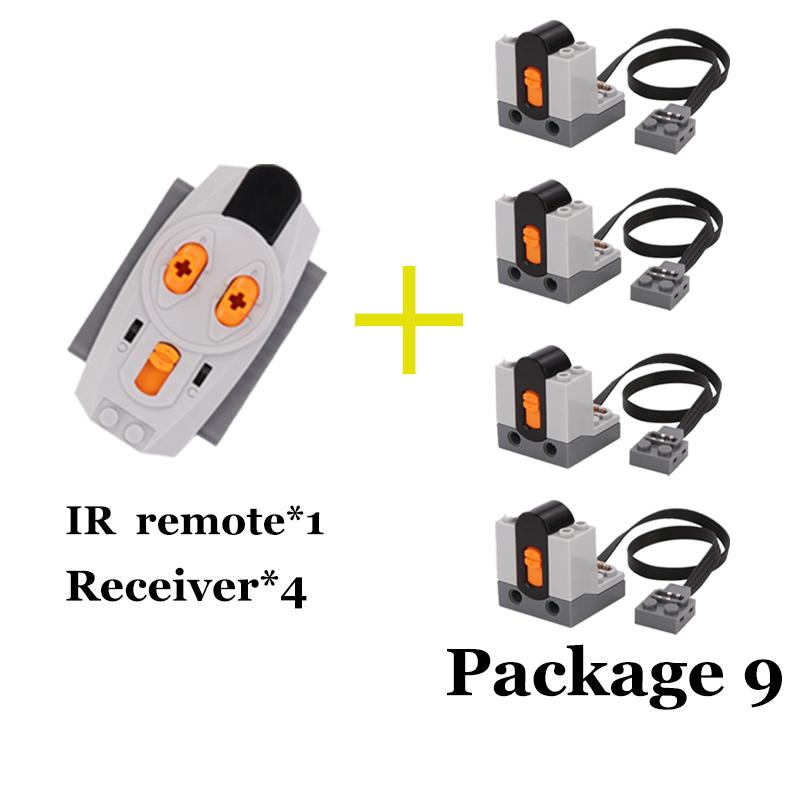 Power Functions Baustein Technische Motorteile Multi PF Werkzeug Kompatibel 8293 8883 Auto Zug M L XL Servomotor Steine Spielzeug