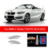 For BMW F30 F10 G30 G20 G32 F07 G11 F15 F16 G01 G02 G05 G06 F48 F25 Car Headlight Protective Film Transparent Black TPU Sticker