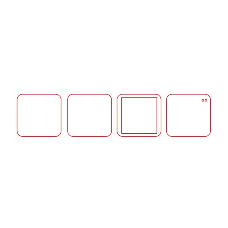 4 Pieces Acrylic Quicksand Plates Quicksand Empty Plates DIY Shake Empty Plate Acrylic Material for DIY Quicksand Crafts