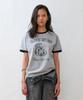 THEVINYLHOUSE Nobody Work Ringer Tee Gray