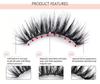 Private Label 3d 3 6 10 Pairs Magnetic Natural False Eyelash Vegan and Eyeliner Vendor for Customized Box Set In Crown Package