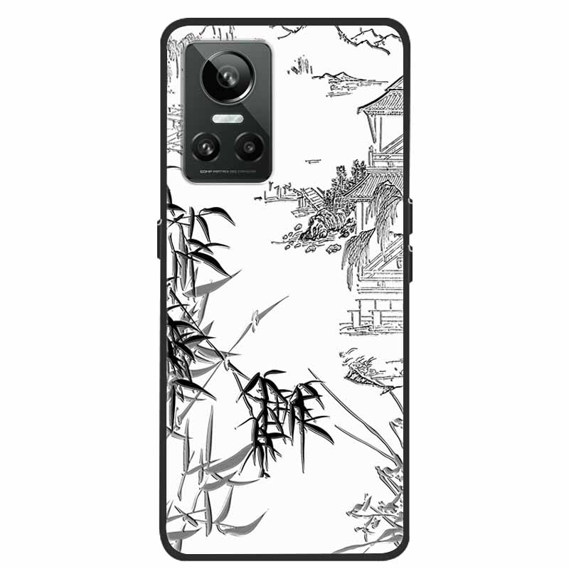For Realme GT Neo3 5G Case 3D Flower Emboss Soft Silicone Phone Back Cover Case For OPPO Realme GT Neo2 Neo 3 Coque for Bumper