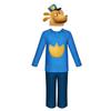 Costume Cosplay di Halloween Dog Man Per Bambini Unisex Tessuto in Poliestere Con Design Divertente