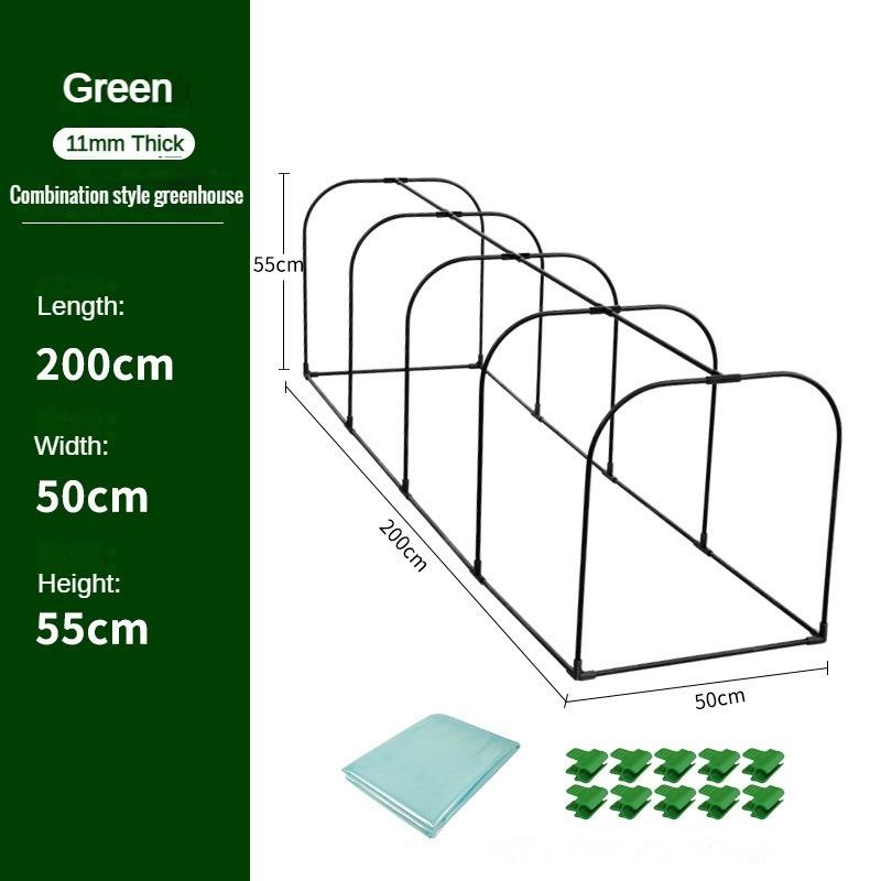 Horticultural Potted Flower Planting Greenhouse Rainproof Insulation Flower Room Household Seedling Cultivation Shed