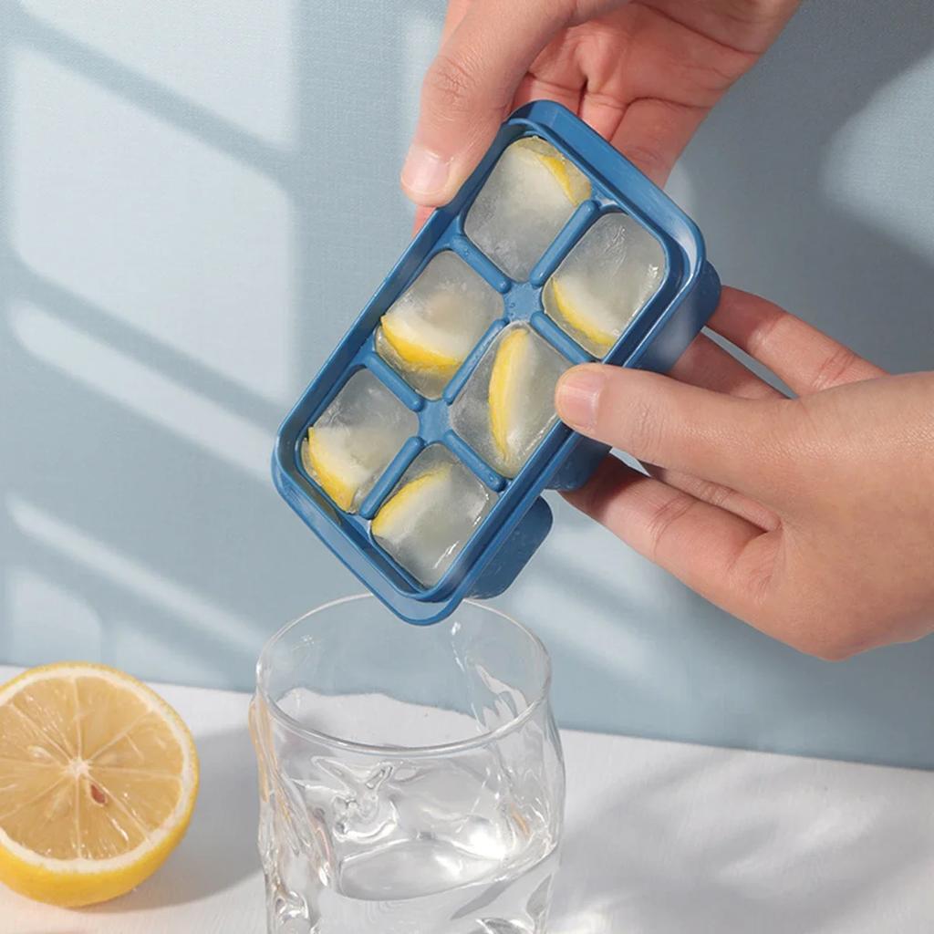 3pcs-Ice Cube Ice Box Frozen Mold Refrigerator Homemade Frozen Ice Box with Lid