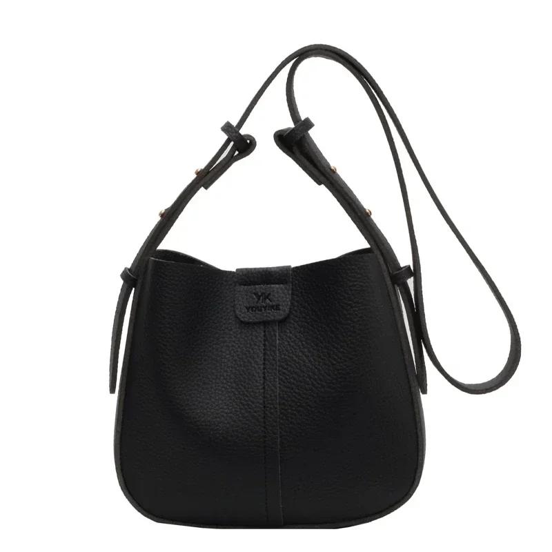 Hot Selling High-Quality Pu Women'S Shoulder Bag 2024 New Fashionable Crossbody Bag Large Capacity Composite Bag