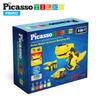 PicassoTiles STEM Kids Solar Power Dinosaur Robot Educational Learning Engineering Building Toy 3 In 1 Creative Unique Transformation Renewable Solar