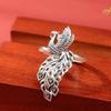 [Phoenix]Women's vintage ethnic style adjustable ring, light luxury, exaggerated, classical, and trendy